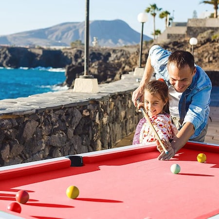 Serenelife 76'' Portable and Foldable Pool Table with Accessory Kit SLPO730